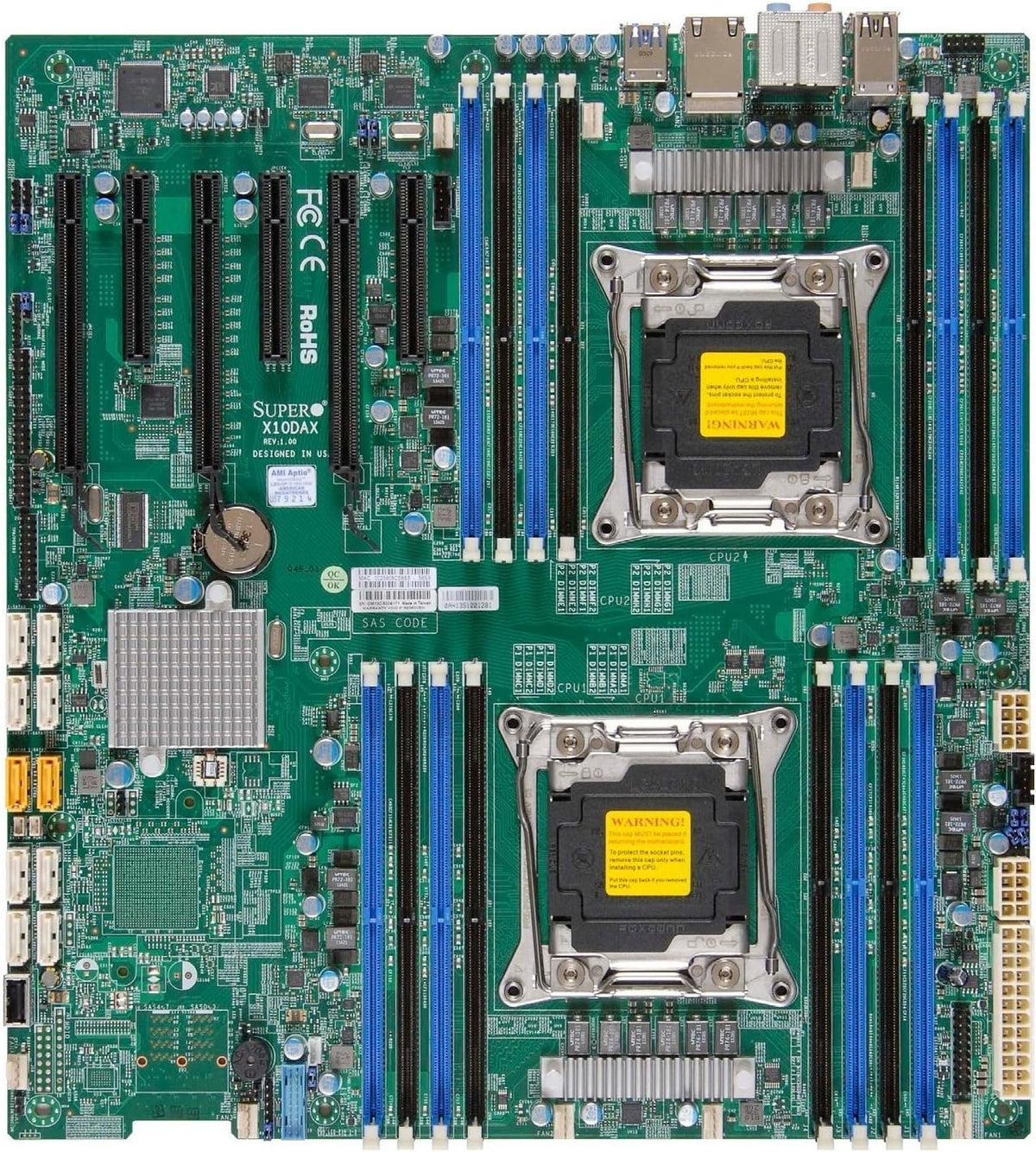 Supermicro Extended ATX DDR4 LGA 2011 Motherboard X10DAI-O