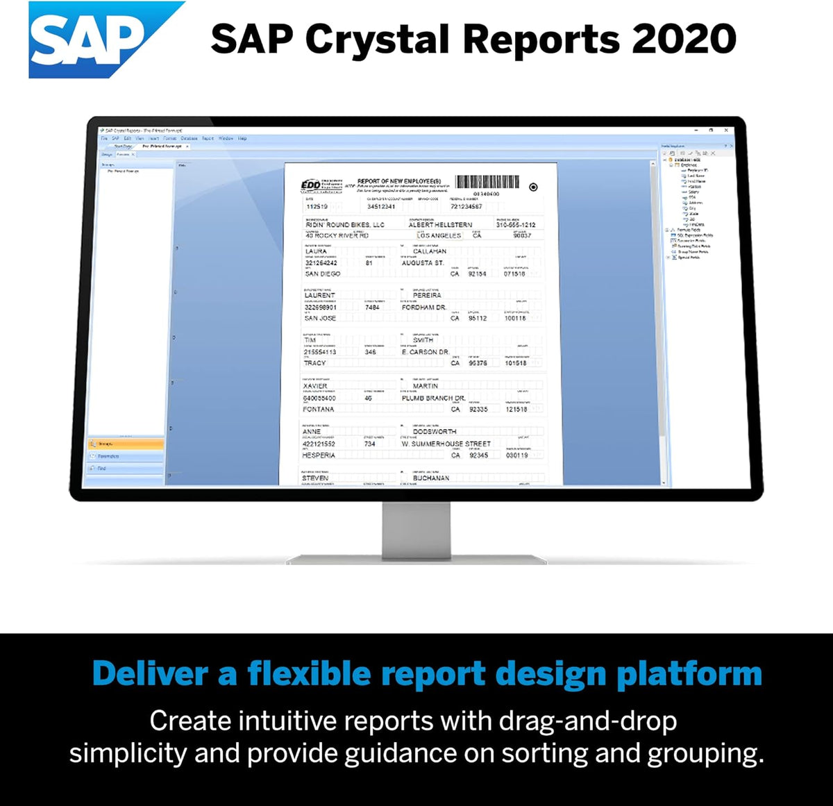 SAP Crystal Reports 2020 Reporting Software 64-Bit PC Download