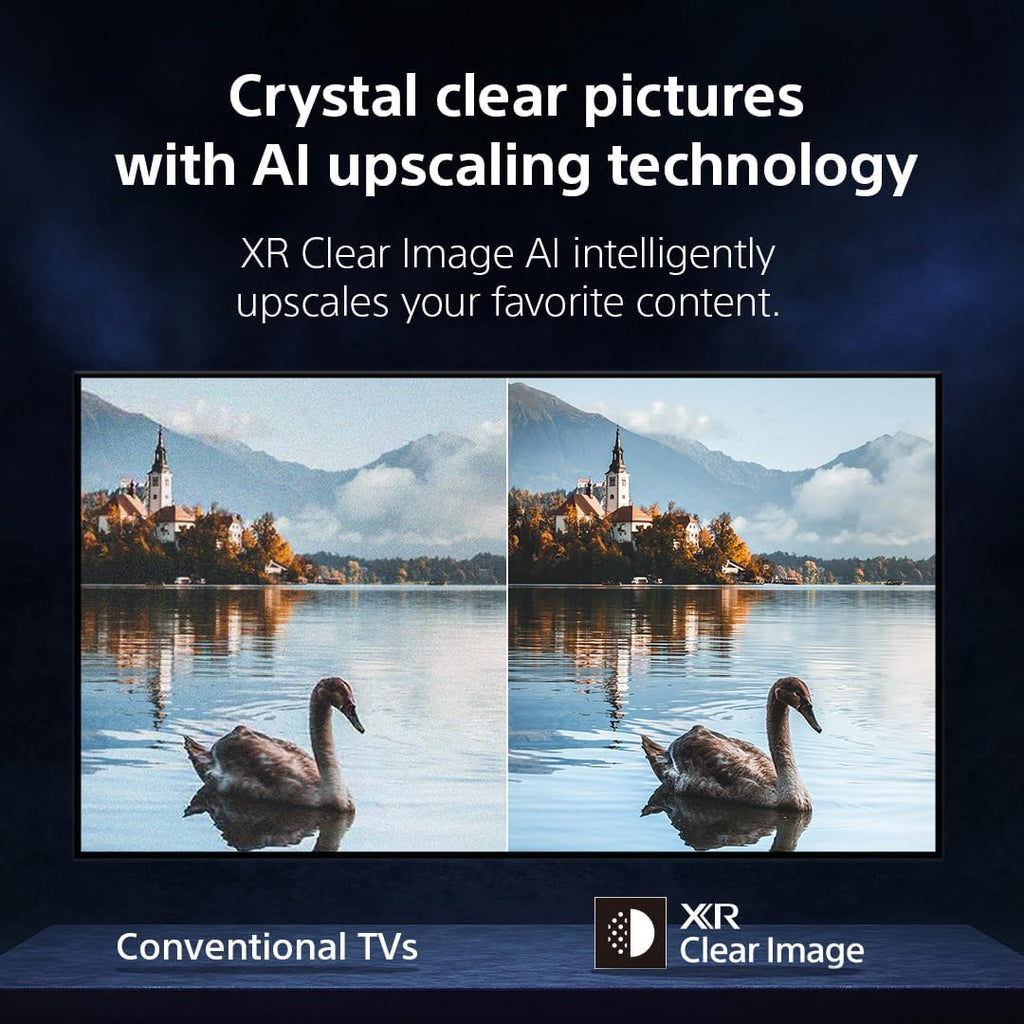 Sony BRAVIA 3 II 50 Inch 4K HDR LED Smart Google TV with Gemini, XR Processor with AI Technology, Dolby Vision/Atmos, 120Hz Television, Exclusive Features for PS5, K-50XR30M2, 2026 Model