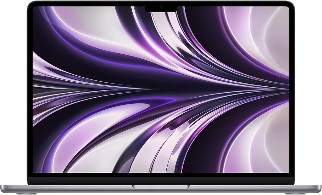 Apple 2022 MacBook Air with Apple M2 Chip with 8-Core CPU, 13-inch, 16GB RAM, 256GB Storage (QWERTY English) Space Gray (Renewed)