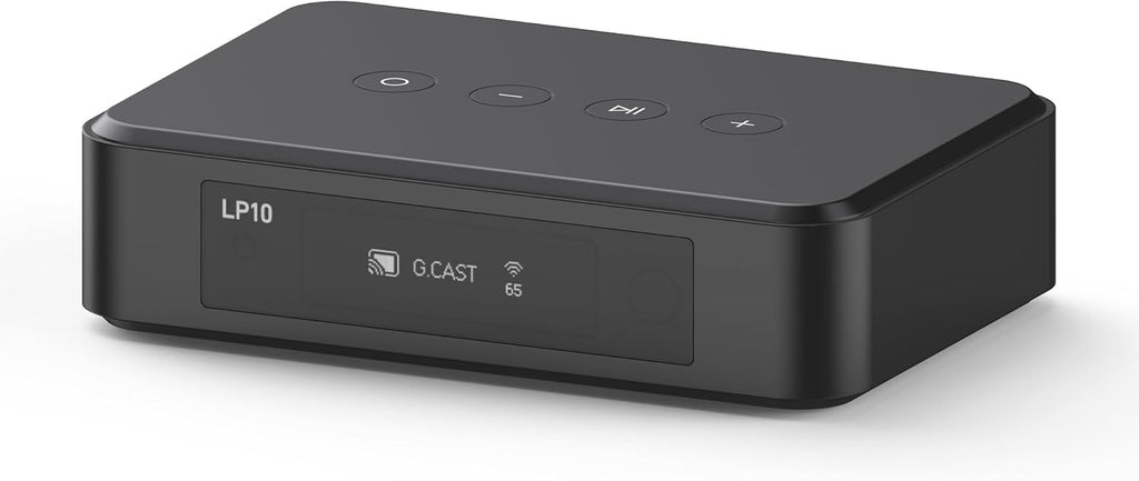 Arylic LP10 Wireless Music Streamer, Supports AirPlay 2, Apple Home and Spotify & Tidal Connect Multiple Streaming Options,5G WiFi and Bluetooth Preamplifier with App, Remote Control.