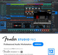 Fender Studio Pro 8 — Full Music Production Software, Digital Audio Workstation, Guitar Recording Software, Fender Amp Modeling, Audio-to-MIDI Tools, Mix & Master, Unlimited Tracks