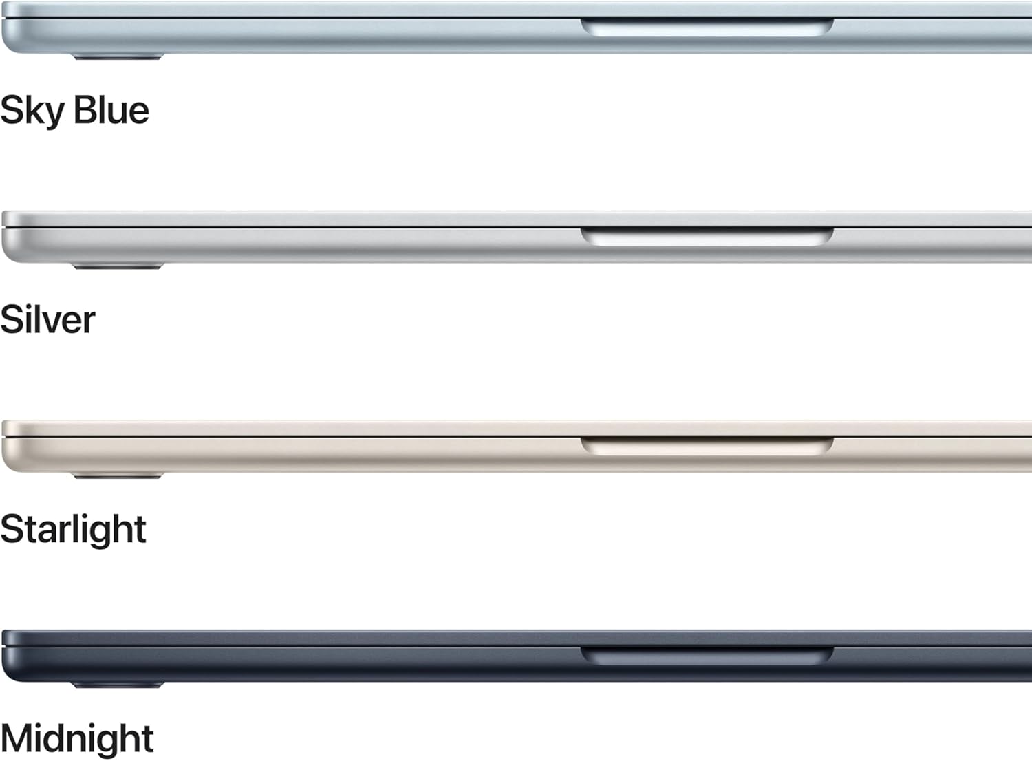 Apple 2026 MacBook Air 13-inch Laptop with M5 chip: Built for AI, 13.6-inch Liquid Retina Display, 16GB Unified Memory, 512GB SSD, 12MP Center Stage Camera, Touch ID, Wi-Fi 7; Silver