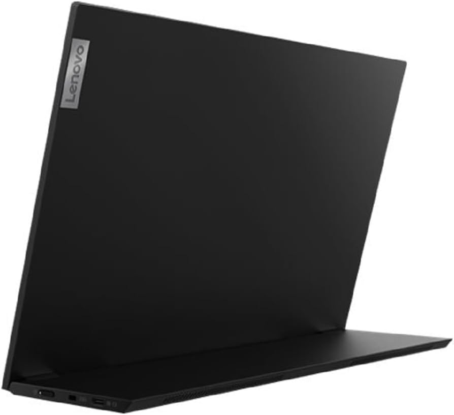 Lenovo ThinkVision M15 15" FHD Mobile Monitor, Black