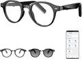 GetD 2026 AI Smart Glasses for Men Women, Translation Glasses with ChatGPT 145 Language, Photochromic Lenses, Bluetooth Glasses 11H Music Play /9H Call for Travel Daily Use