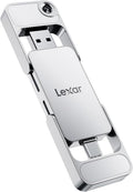Lexar D70E 1TB Dual Drive External SSD, Up to 2000MB/s Read and 1800MB/s Write, Durable Metal Housing Design, Cable-Free Portable SSD for USB Type-C/Type-A Devices, Compatible with iPhone 17