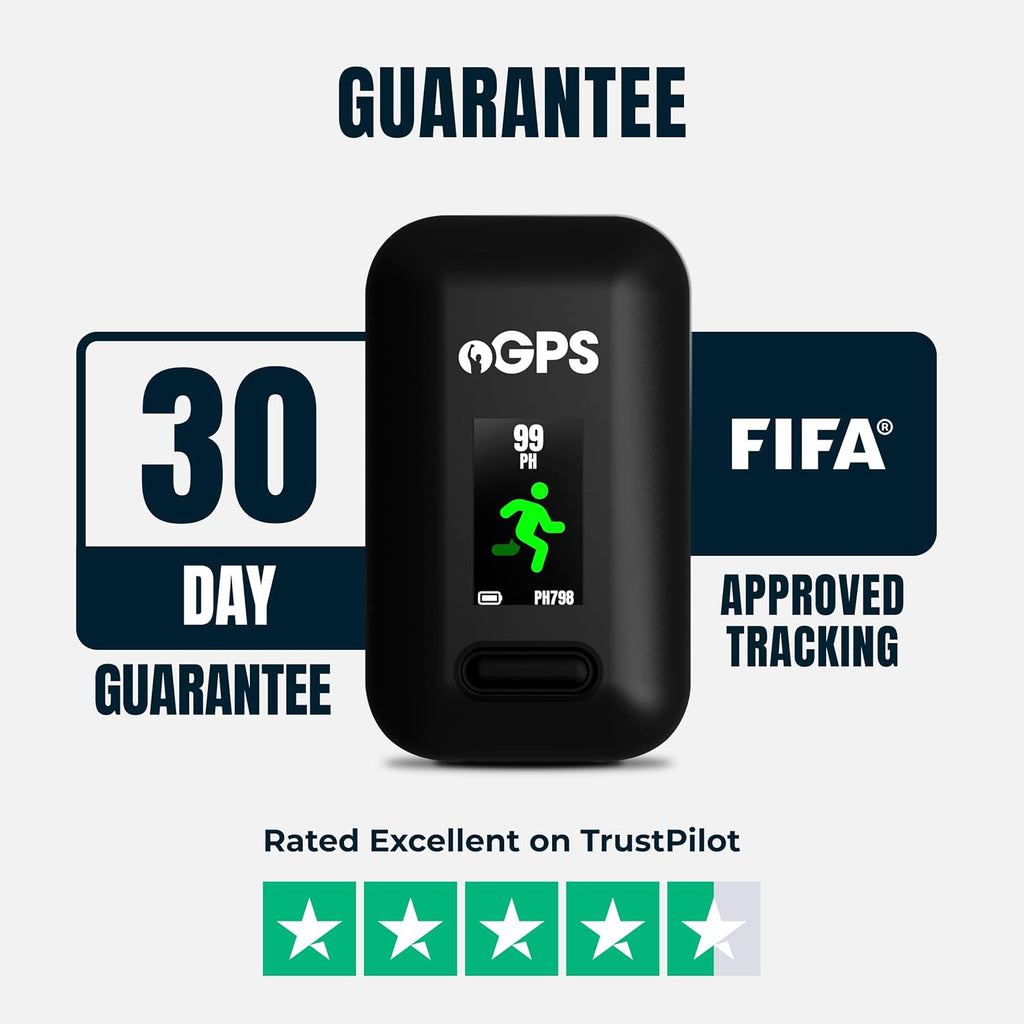 PitcheroGPS Soccer Tracker & Vest - Tracks 18 Key Performance Metrics - Includes 60 Days Subscription. Soccer Training Equipment for Performance & Fitness Tracking (Adult Small)