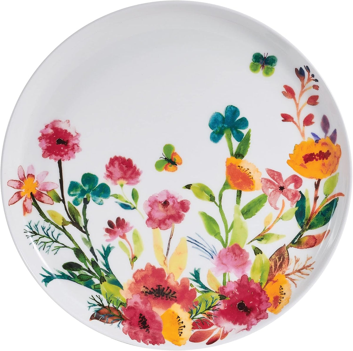 Mikasa Karina Bone China Lightweight Chip Resistant 12 Piece Dinnerware Set, Service for 4
