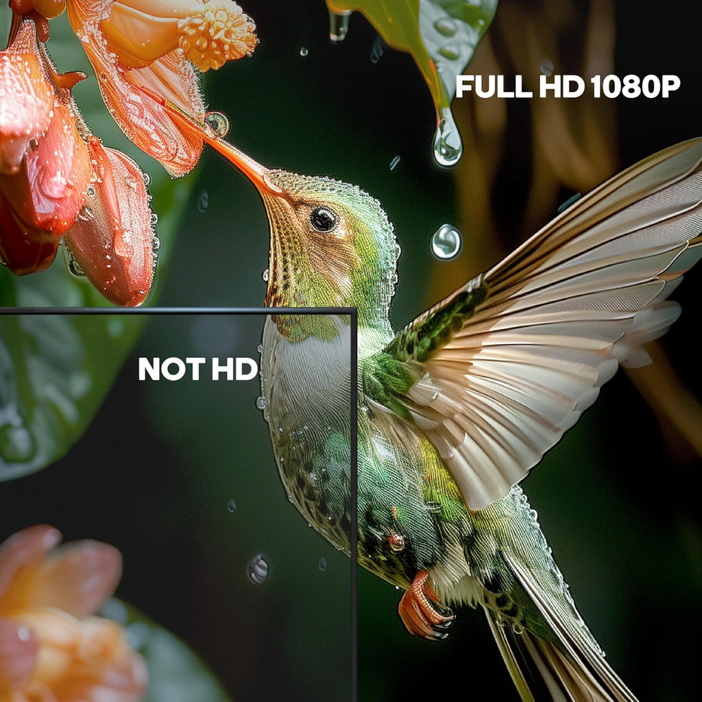 Wireless HDMI Transmitter and Receiver,1080P Full HD Wireless Video Transmission System with Loop Out,1300FT Los Range,0.05s Delay,for Streaming from DSLR,Laptop,Setop Box to TV/Projector IR Support