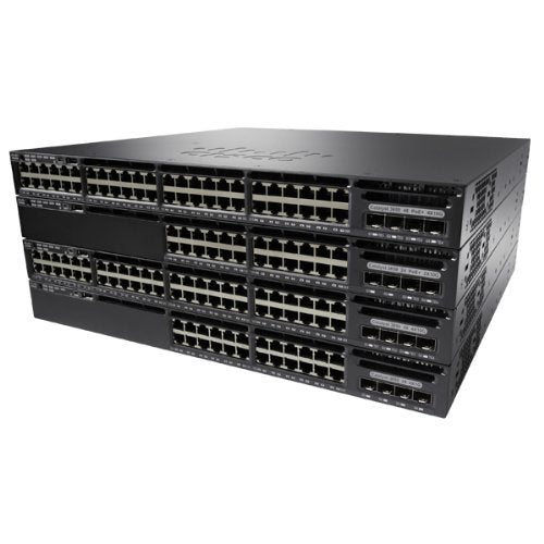 Cisco Catalyst WS-C3650-48PS-S 48 Port PoE Gigabit Switch (Renewed)
