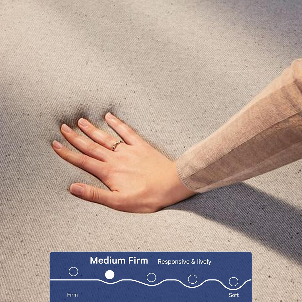 Casper Sleep Element Hybrid Full Mattress - Medium Firm Feel - Motion Isolation - Breathable, Cooling Memory Foam - 100-Night Trial - CertiPUR-US