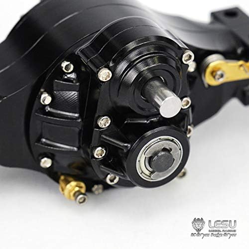 Lesu Metal Front Axle B Differential Lock Rc 1/14 Truck Tractor Tmy Model