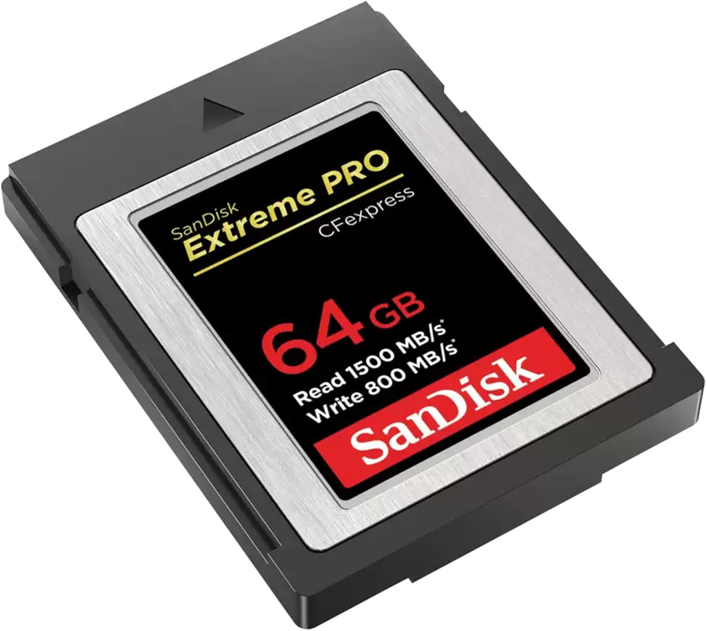 SANDISK 64GB Extreme PRO CFexpress Card Type B - SDCFE-064G-GN4NN