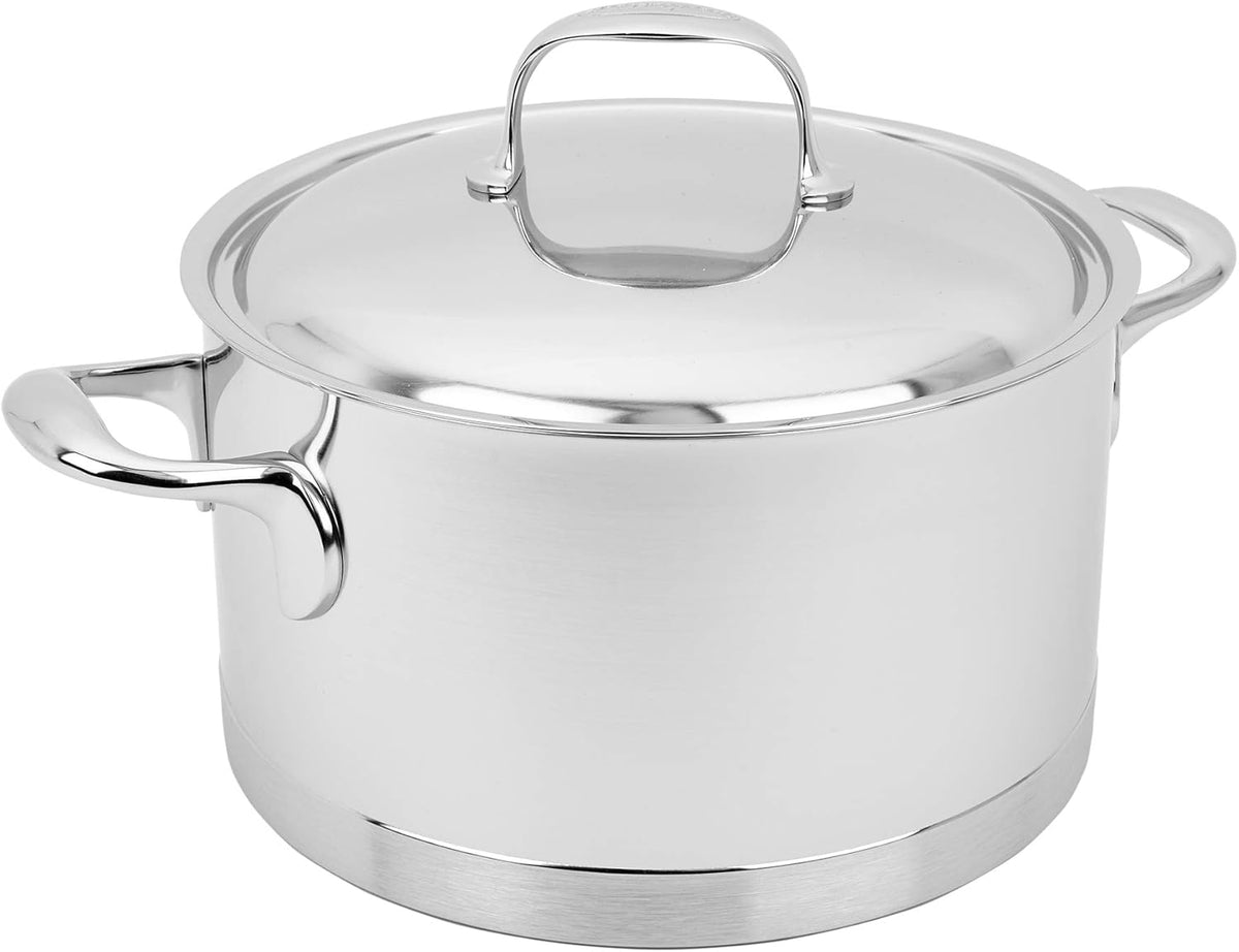 Demeyere Atlantis 7-Ply Stainless Steel Dutch Oven, 5.5-qt