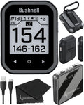 Bushnell Phantom 3 Slope GPS Golf Black with Slope Technology, Touchscreen, Magnetic Cart Mount with Power Bank and Towel Bundle