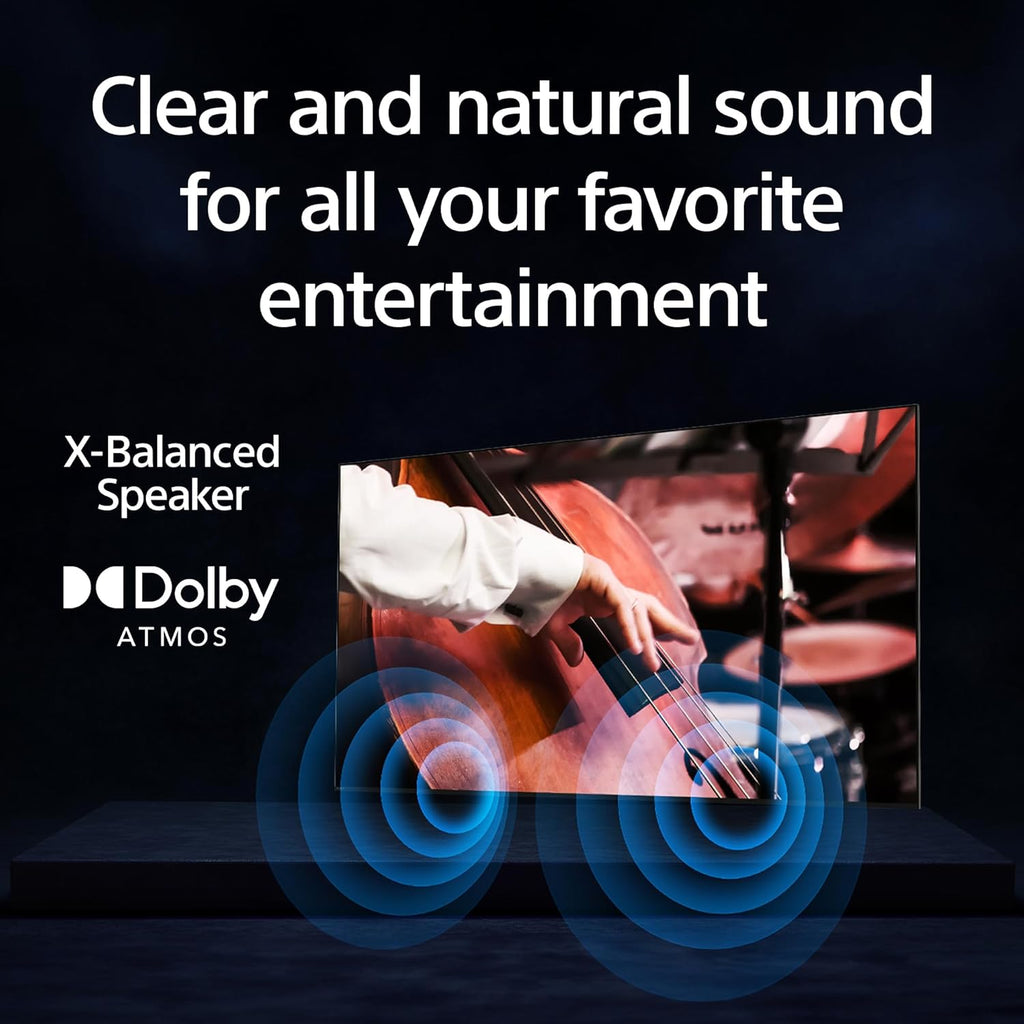 Sony BRAVIA 2 II 75 Inch 4K Ultra HD LED Smart TV with Google TV and Exclusive Features for PlayStation®5 (K-75S20M2)