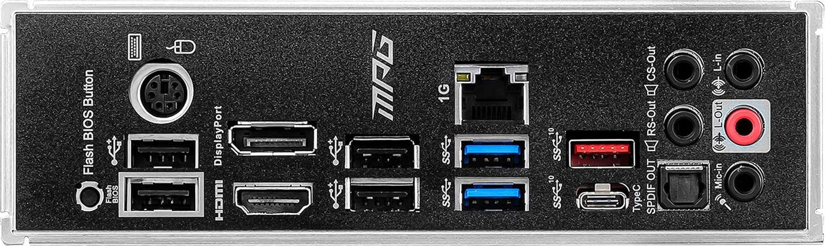 MSI MPG B550 GAMING PLUS Desktop Motherboard - AMD B550 Chipset - Socket AM4 - ATX