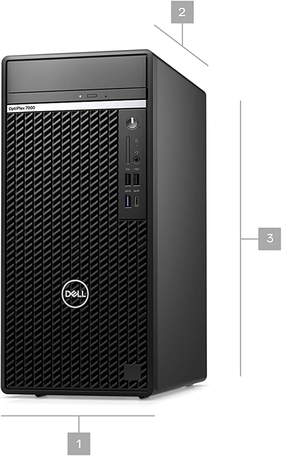 Dell OptiPlex 7000 Mini Tower Desktop Computer, Intel Core i5-12600 Business MT Desktop PC, 16GB RAM, 512GB SSD, Display Port, Keyboard & Mouse, WiFi, BT, Windows 11 Pro(Renewed)