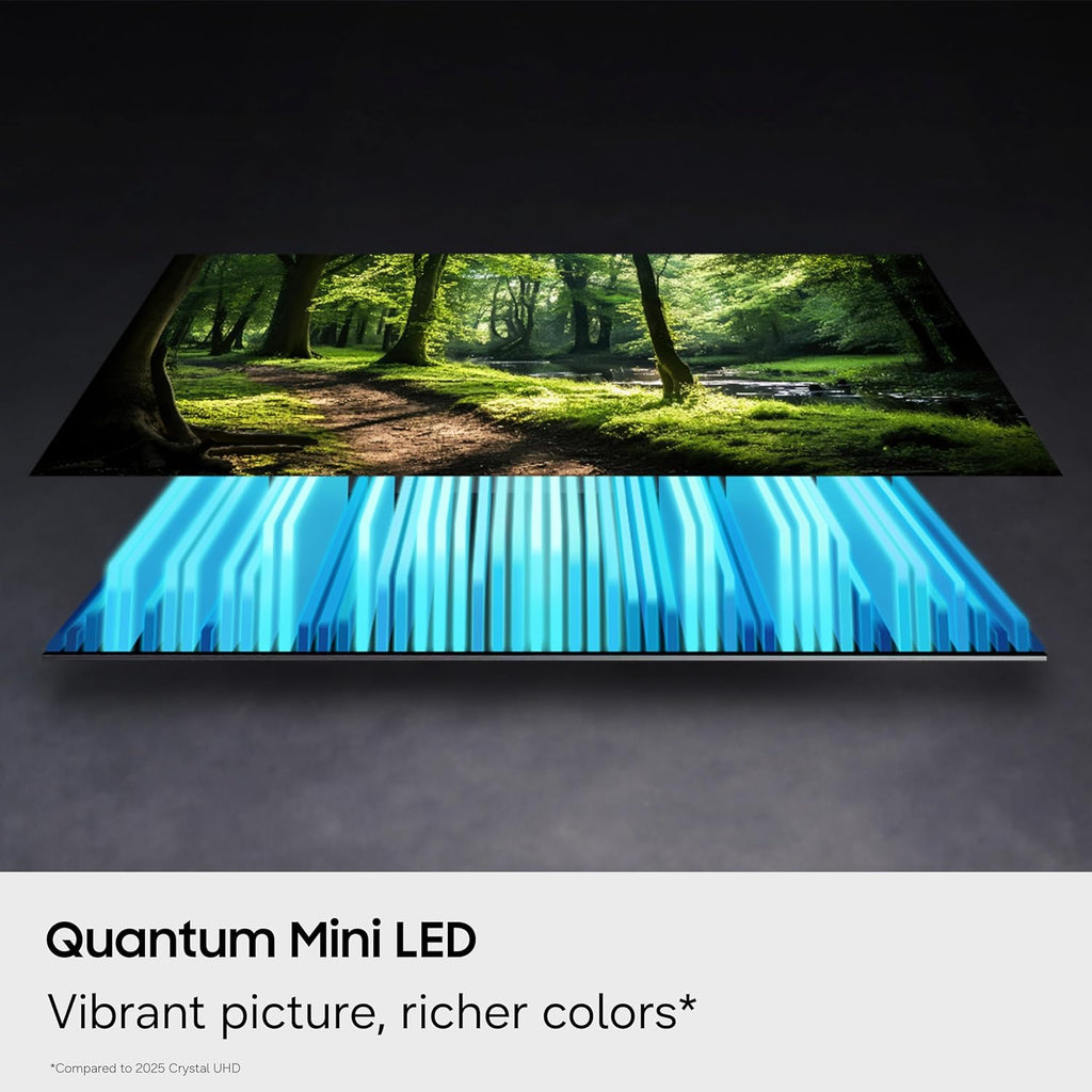 Samsung 50-Inch Class Neo QLED QN70H Series Samsung Vision AI Smart TV (2026 Model, 50QN70H) Quantum Mini LED, 100% Color Volume with Quantum Dot, NQ4 AI Processor, 4K Upscaling, Alexa Built-in