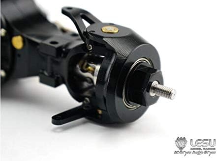 LESU Metal Front Axle Differential Lock RC 1/14 Tractor Truck Q9006 TMY Model