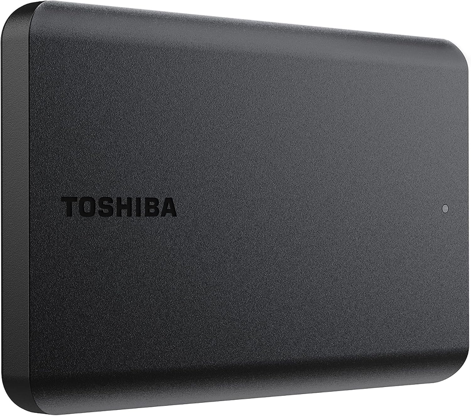Toshiba Canvio Basics 1TB Portable External Hard Drive USB 3.0, Black - HDTB510XK3AA