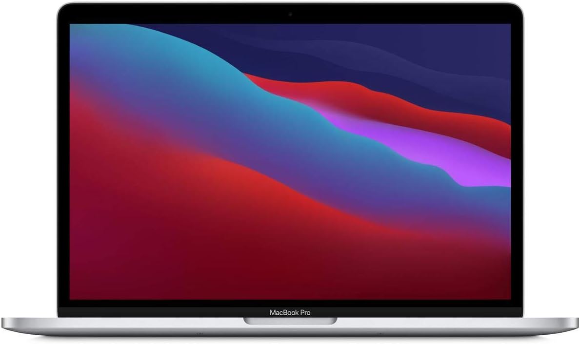 Apple Late 2020 MacBook Pro with M1 Chip, 13.3-inch, 16GB RAM, 256GB SSD, Silver (Renewed)