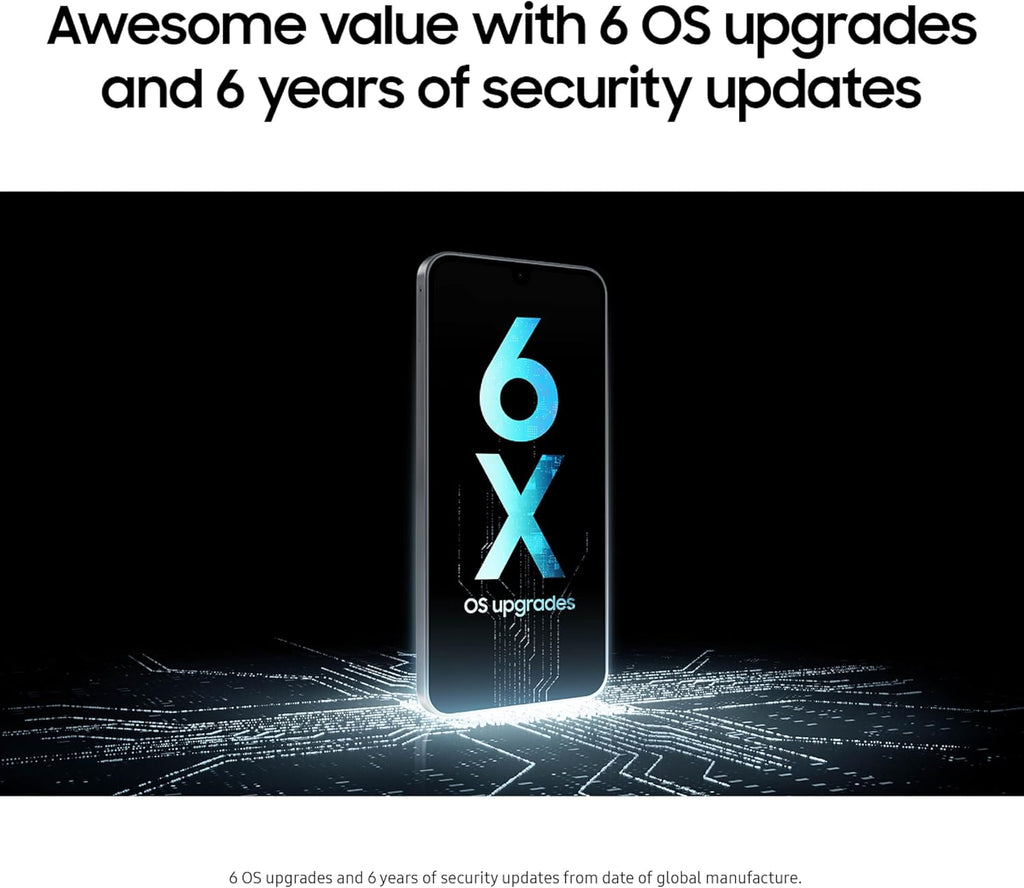 Samsung Galaxy A17 5G Smart Phone, 128GB, Large AMOLED, High-Res Camera, Durable Design, Super Fast Charging, Expandable Storage, Circle to Search, 2025, US 1 Yr Manufacturer Warranty, Black