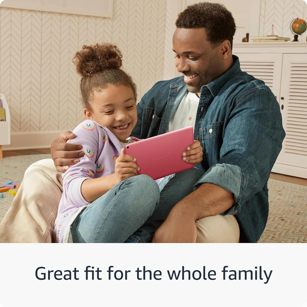 Amazon Fire HD 8 tablet (newest model), 8” HD Display, 4GB memory, 64GB, responsive and vibrant, designed for portable entertainment, Black