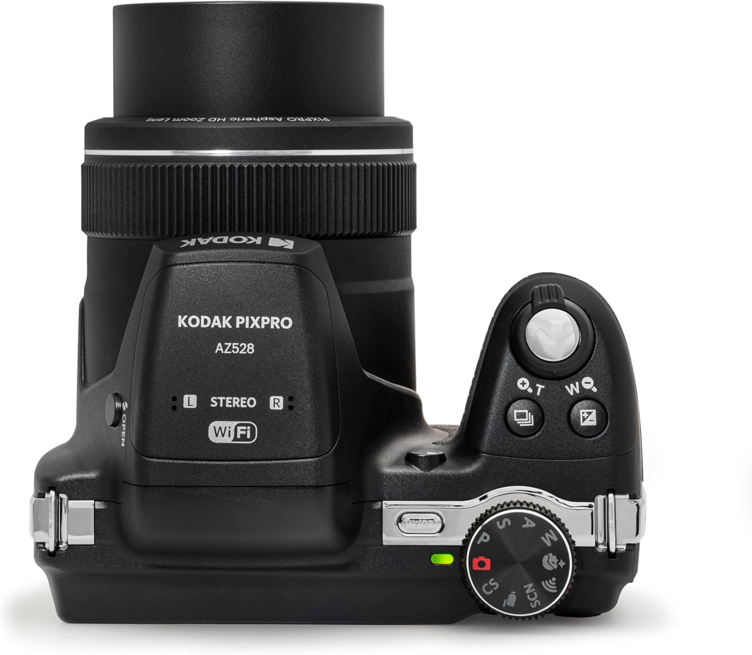 Kodak PIXPRO Astro Zoom AZ528-BK 16 MP Digital Camera with 52x Optical Zoom 24mm Wide Angle Lens 6 fps Burst Shooting 1080P Full HD Video Wi-Fi Connectivity and a 3" LCD Screen (Black)
