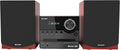 Sharp XL-B512 Micro Component Wireless Bluetooth Audio Streaming & CD Player Wood Speaker System + Remote, USB Port, MP3 Playback, FM Stereo Digital Tuner, Aux Input, Brown Oak