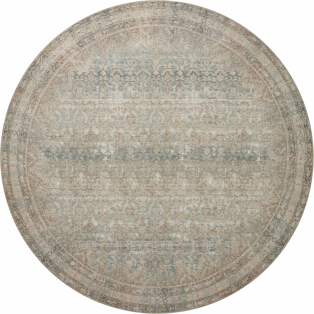 Loloi Angela Rose Aubrey Collection AUB-03 Jade/Natural 10'-0" x 14'-0", .19" Pile Height, Area Rug