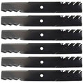 (6 Pack) Premium Replacement Mulching Lawn Mower Deck Blade fits Oregon 94-055 96-319 96-335 96-740 90-724