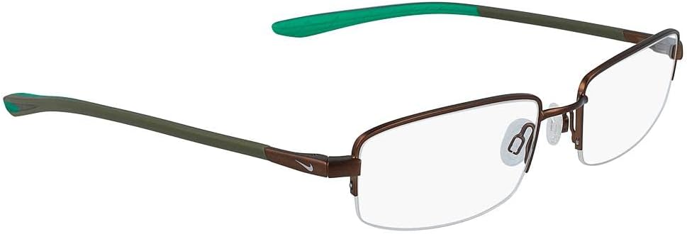 Eyeglasses NIKE 4302 215 Brushed Walnut/Lucid Green