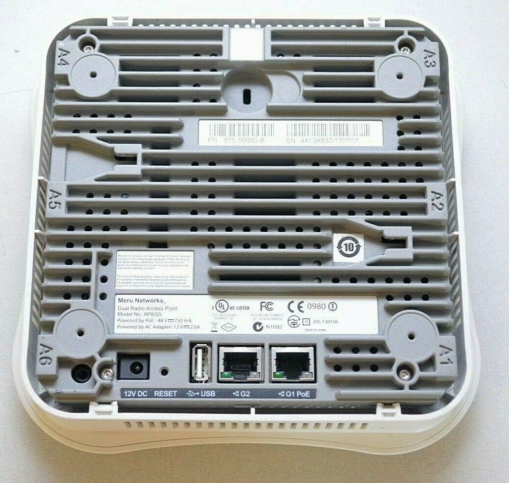 Fortinet | AP832I | Fortinet AP832 Dual-Radio 3x3 3-Stream 802.11a/b/g/n/ac Access Point with Integrated Antennas. Includes mounting Bracket and Screws. Additional Mounting Brackets Optional.