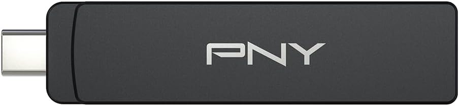 PNY 1TB Duo Link V3 USB 3.2 Gen 2 Type-C & Type-A OTG Flash Drive Extreme Speeds Read/Write 1000/800MB/s External Mobile Storage Compatible with Smartphone/Tablet/Laptops/Desktops