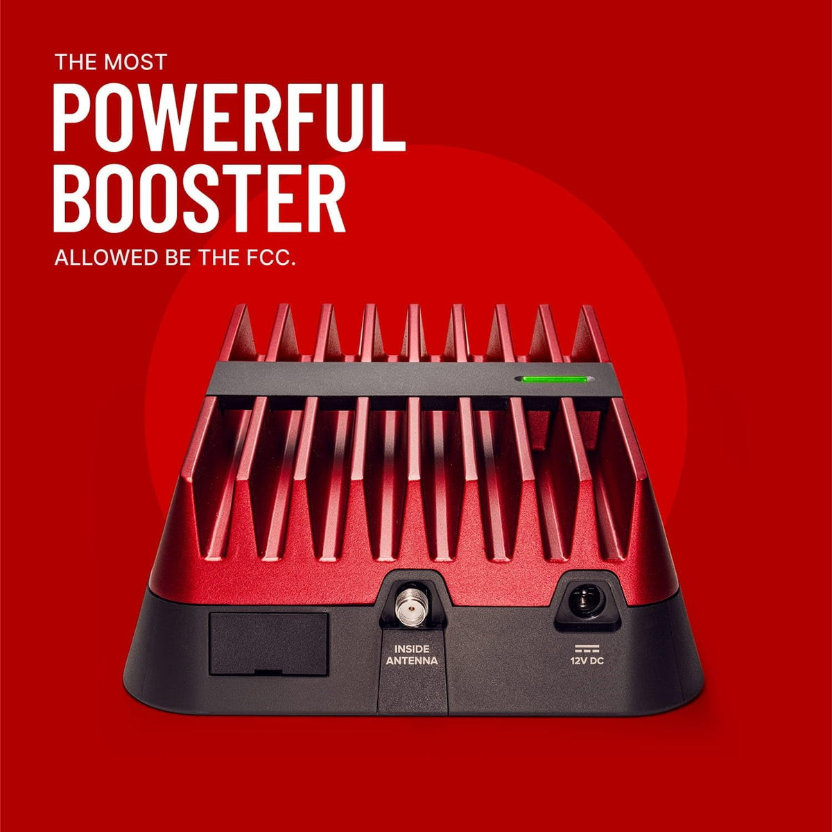 weBoost Drive Reach - Vehicle Cell Phone Signal Booster | 5G & 4G LTE | Magnetic Roof Antenna | Boosts All U.S. Carriers - Verizon, AT&T, T-Mobile | Made in the U.S. | FCC Approved (model 470154)