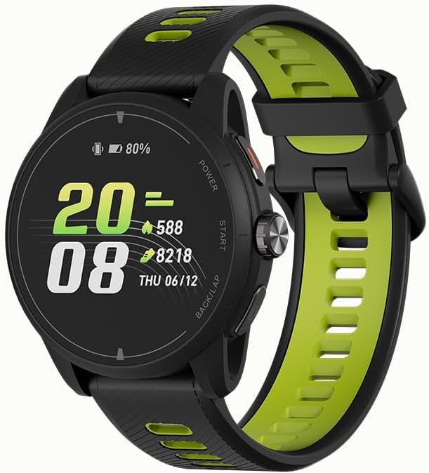 iGPSPORT VeRun GPS Sports Watch, 1.32'' AMOLED Display Running Training Metrics Plan Route Navigation ANT+ Bluetooth Black