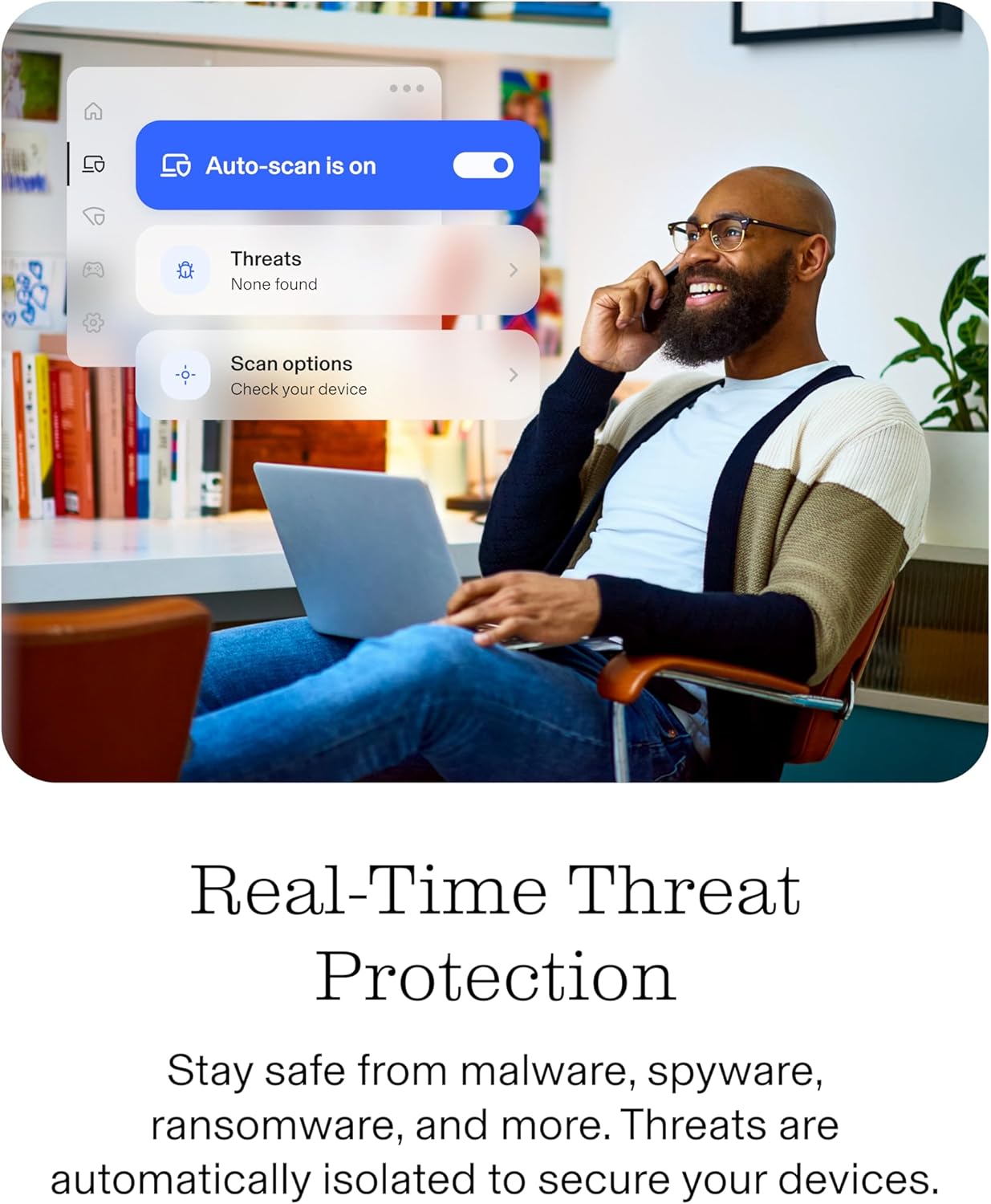 Aura Antivirus | Internet Security | 10 Devices | Includes VPN, Password Manager, Breach Alerts, Anti-Track, Dark Web Monitoring | Antivirus Plan, 1 Year Prepaid Subscription PC/Mac Online Code