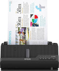 Epson Workforce ES-C320W - Wireless Compact Desktop Document Scanner - 2-Sided Scanning Auto Doc Feeder - Can Scan Paper and Cards - Black