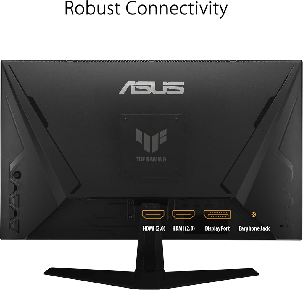 ASUS TUF Gaming 24” (23.8 inch viewable) 1080P Monitor (VG249Q3A) - Full HD, 180Hz, 1ms, Fast IPS, Extreme Low Motion Blur, FreeSync Premium, Speakers, DisplayPort, HDMI, Variable Overdrive, 99% sRGB