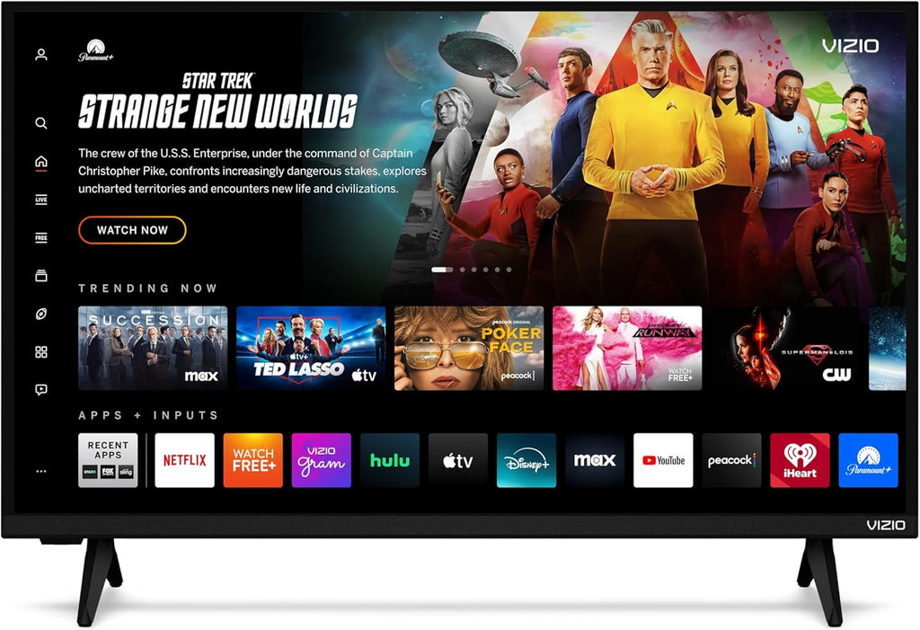VIZIO 32-inch Full HD 1080p Smart TV with DTS Virtual: X, Alexa Compatibility, Google Cast Built-in, Bluetooth Headphone Capable, (VFD32M-08 New)