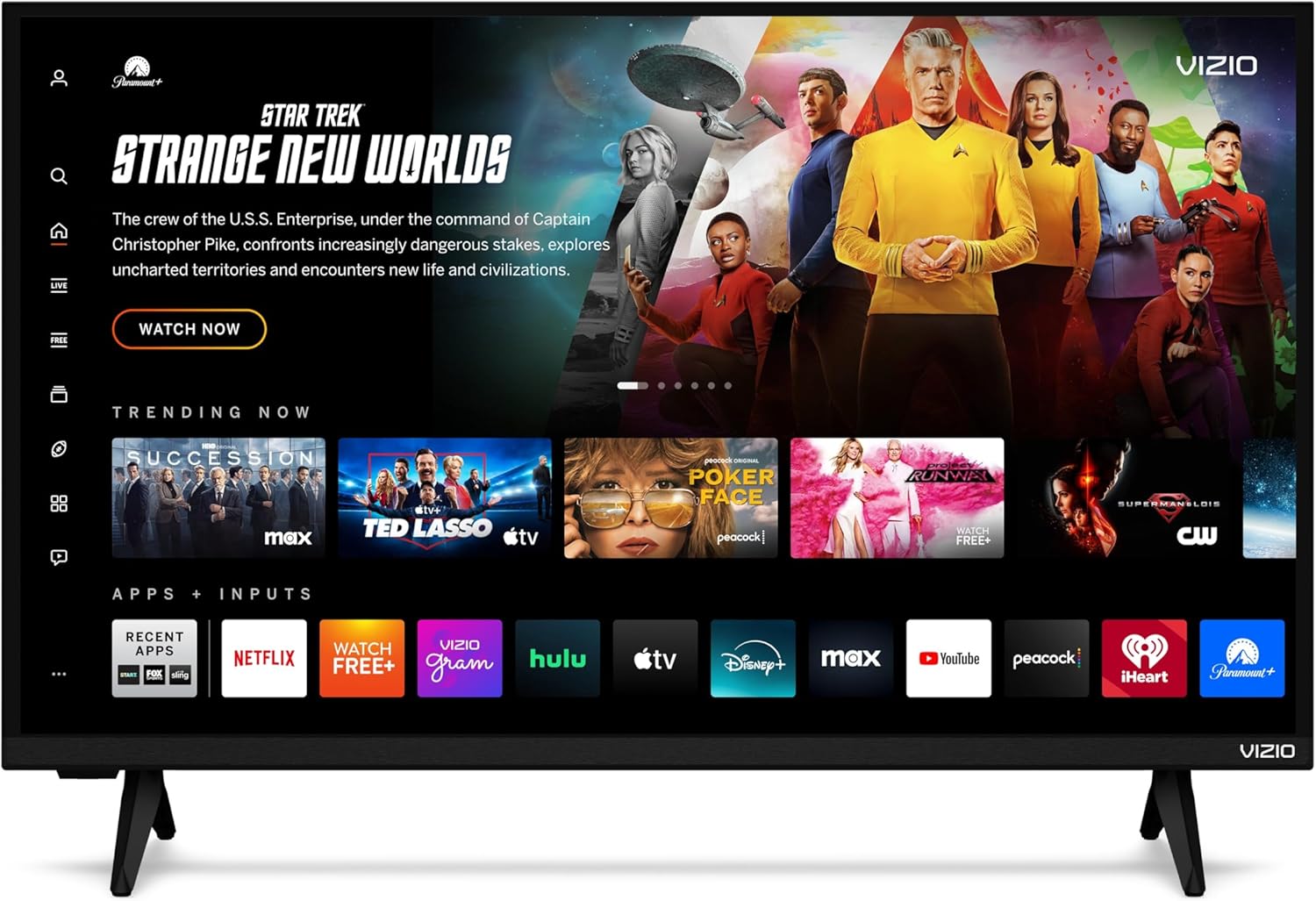 VIZIO 32-inch Full HD 1080p Smart TV with DTS Virtual: X, Alexa Compatibility, Google Cast Built-in, Bluetooth Headphone Capable, (VFD32M-08 New)