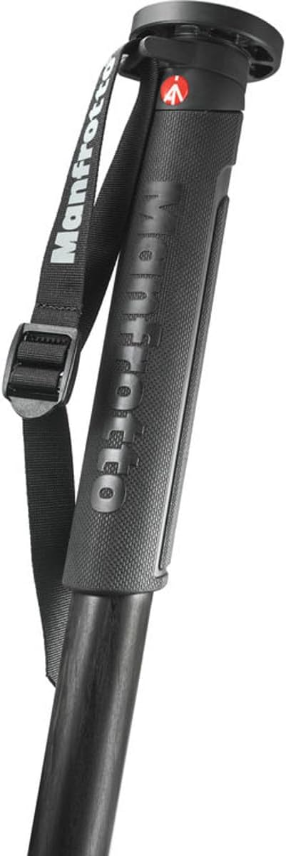 Manfrotto XPRO Carbon Fiber 4-Section Monopod (MPMXPROC4US) Black