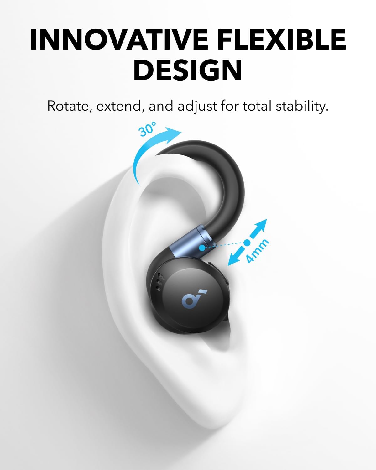 Soundcore V40i by Anker with Liberty 4 NC & Hook True Wireless Earbuds (Bundle)