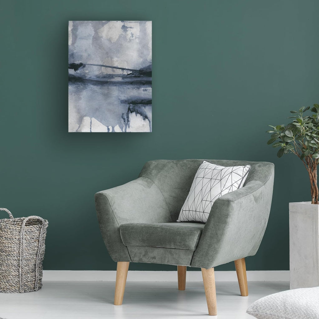 Trademark Fine Art Canvas Wall Art - Dan Hobday 'Blu 2' Wall Art for Living Room, Bedroom, or Office Décor