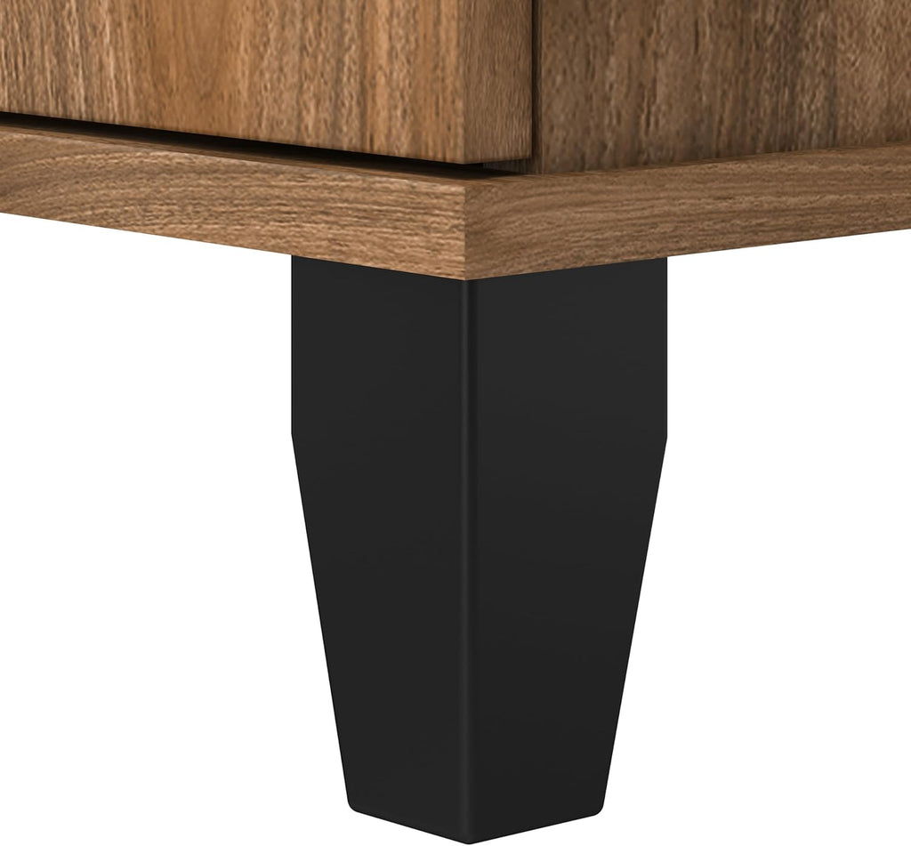 Bush Home 2 Drawer Lateral File Cabinet, Letter and Legal-Size Document Storage for Home or Professional Office, Somerset Collection, Fresh Walnut