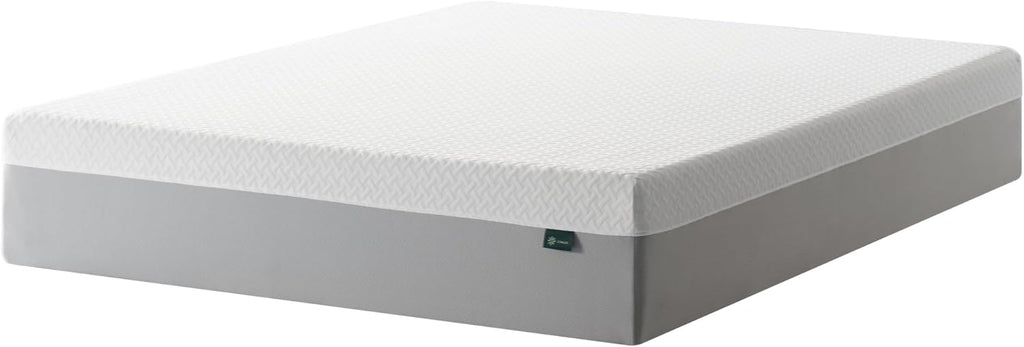 Zinus 12 Inch Green Tea Essential Memory Foam Mattress New Version, Queen, Fiberglass Free, Medium Feel, Breathable Airflow Memory Foam, Certified Safe Foams & Fabric, Mattress in A Box