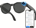 AI Smart Glasses with 8MP Camera, AI Translation & Voice Assistant, GPT Object Recognition,Bluetooth Audio & Call, WiFi PhotoTransfer IP65 Waterproof 290mAh Long Battery for Travel Sports Outdoor