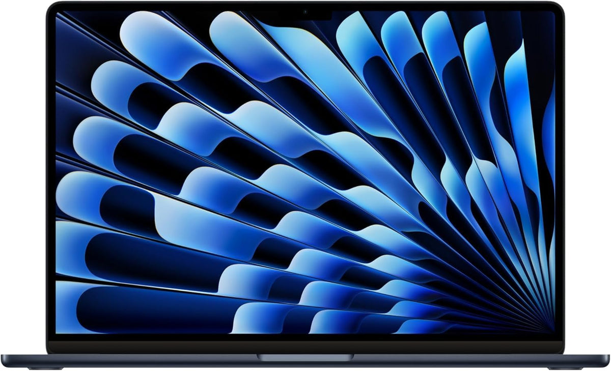 Apple 2024 MacBook Air with Apple M3 Chip, 13-inch, 8GB RAM, 256GB SSD Storage (QWERTY English) Midnight (Renewed Premium)