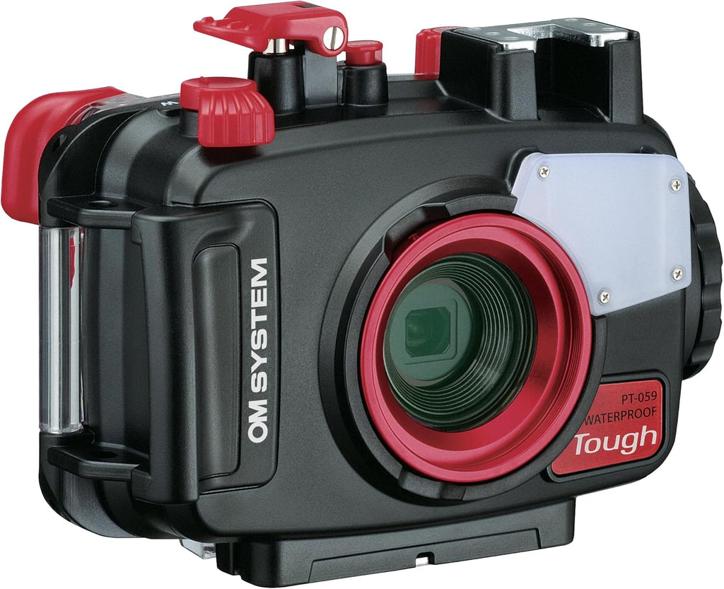 OM SYSTEM Olympus PT-059 Underwater Housing for TG-Series Cameras, Metal, Black